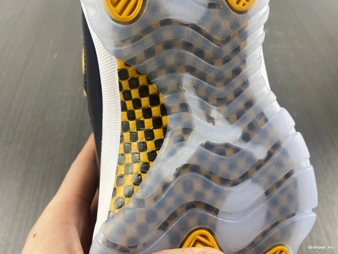 yellow 11 black and Jordan Air 0131